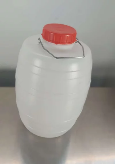 Getränkefass 20 Liter weiß lebensmittelecht mit Hahn – Preis pro Stück
