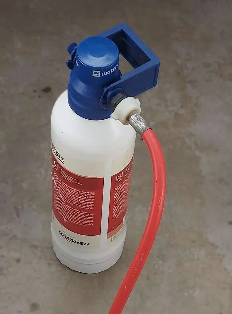 Wiesheu Steamax XL Wasserfilter mit Filtersystem und Anschlüssen (gebraucht)