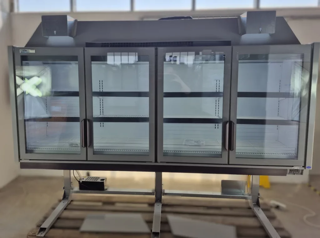 EPTA Costan Sound Top Tiefkühlschrank 250 cm einseitig 2014 mit Glastüren (273)