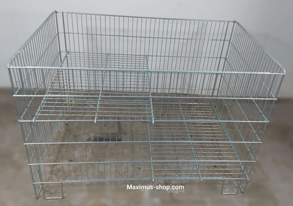 Schlagerkorb Gitterbox verzinkt 120 x 80 cm Neuware