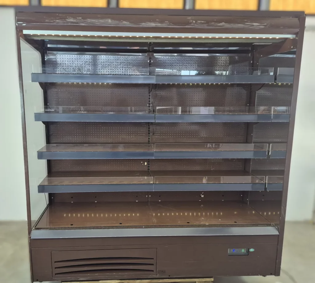 JBG2 Wandkühlregal 200 cm 2014 LED mit elektrischem Nachtrollo steckerfertig (16)
