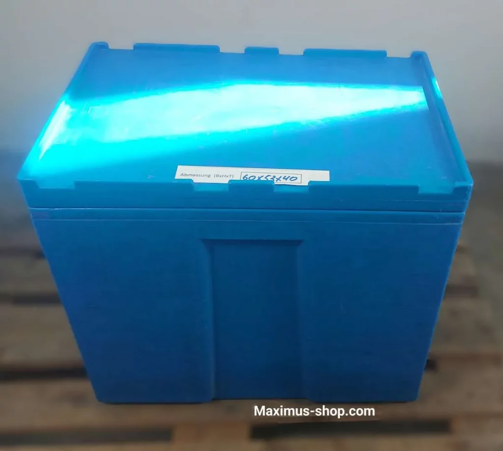 Isothermer Behälter 70 Liter Thermobox aus Polyethylen stapelbar