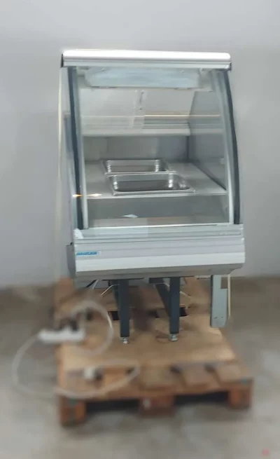 Hauser UVP01-R-Z-F BM 625 Wärmevitrine / Heiße Theke mit Wasserbad 2010 steckerfertig