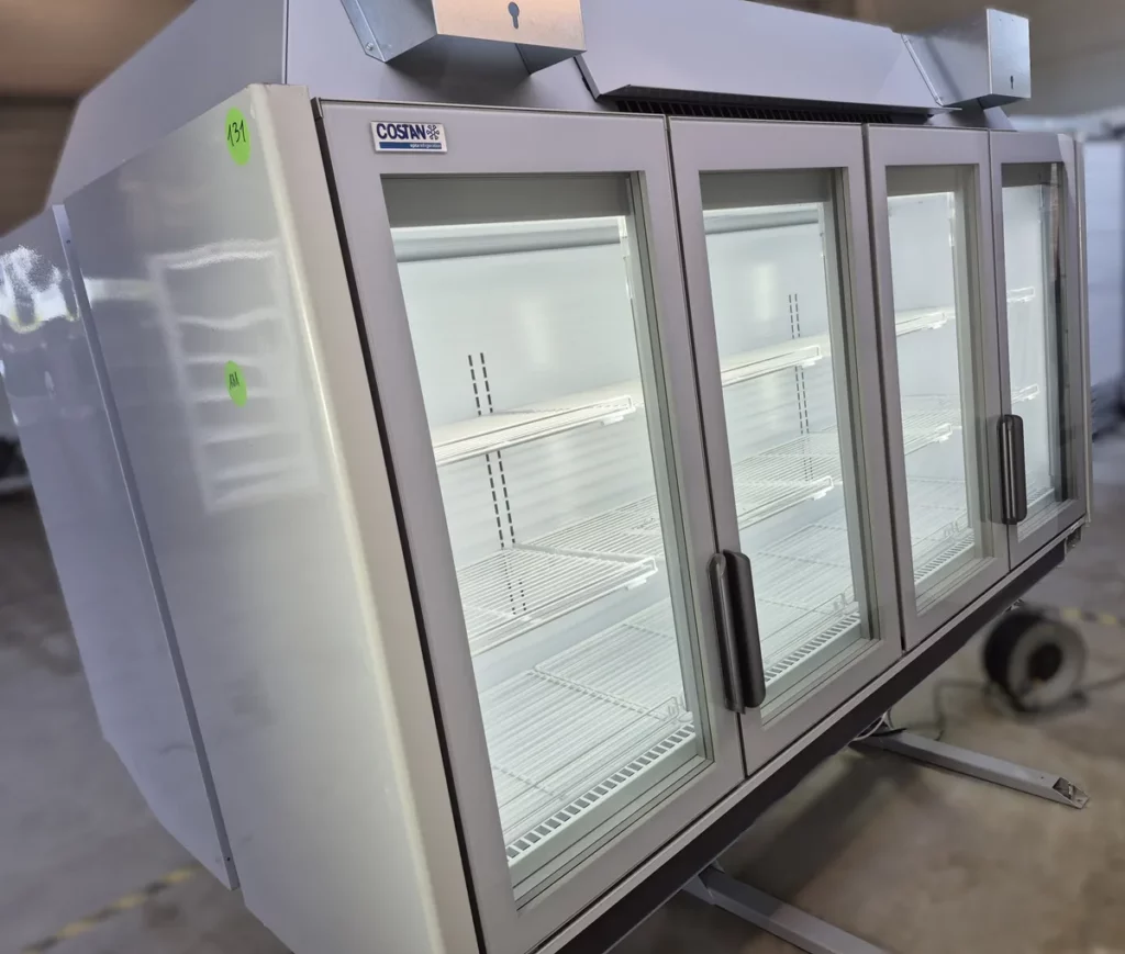 EPTA Costan Sound Top Tiefkühlschrank 210 cm doppelseitig 2014 mit Glastüren