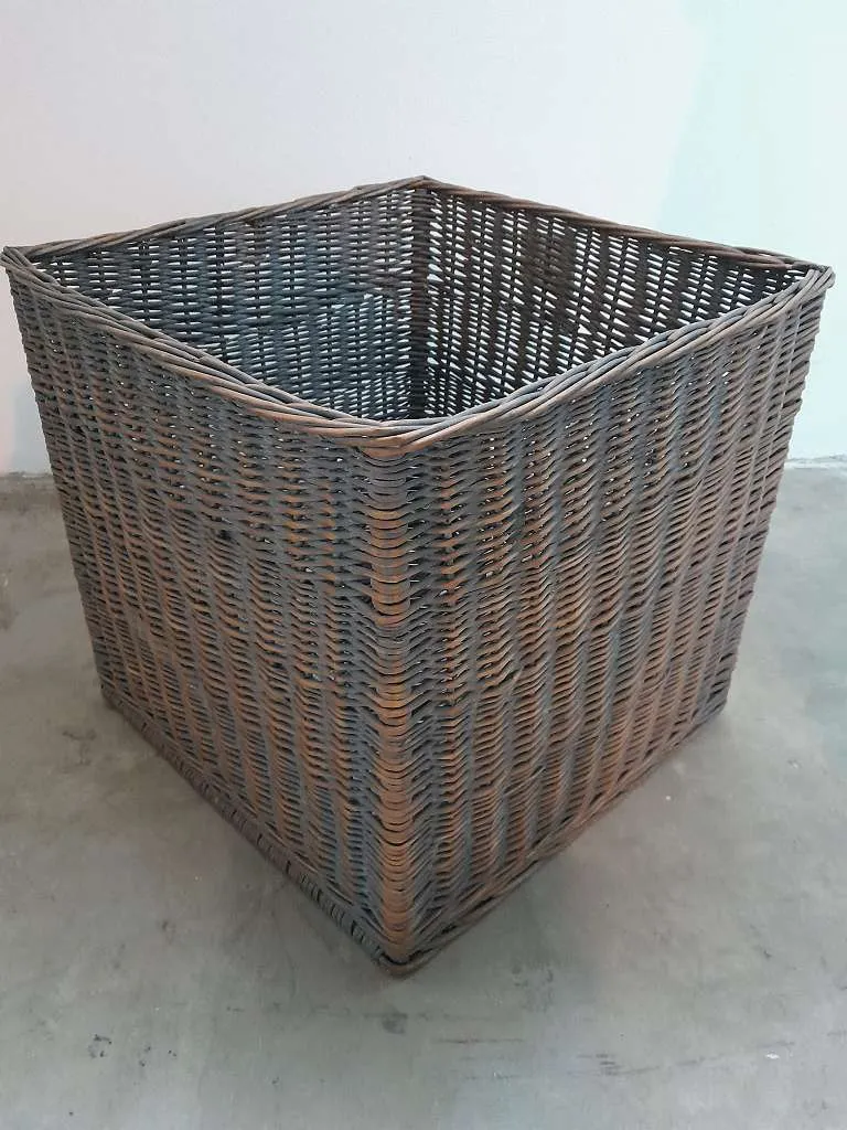 Flechtkorb Dekorationskorb 53x49x53 cm Naturmaterial – Preis pro Stück