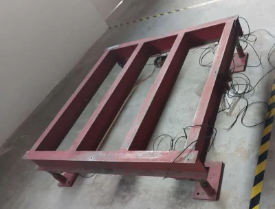 Plattformwaage 1500 kg 4-Punkt 150 x 150 cm mit Systec IT3000 – ungetestet
