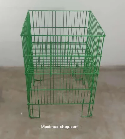 Schlagerkorb Gitterkorb Wühltisch 55 x 54 cm grün Neuware – Abverkauf
