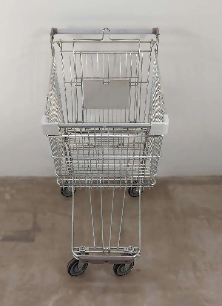Einkaufswagen 130 Liter verzinkt mit Kindersitz und Kistenablage Neuware