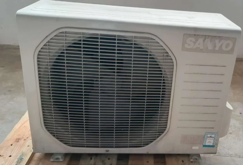 Sanyo SPW Klimaanlagen-Set 7 Außengeräte + 15 Innengeräte für Lager / Geschäft / Büro (4a)
