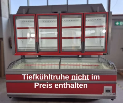 AHT Kinley XL 250 Tiefkühlvitrine 250 cm einseitig 2020 LED mit Glastüren (239)
