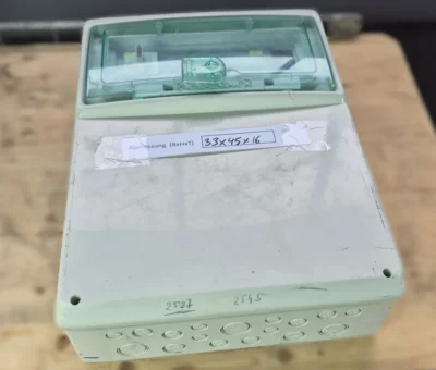 Elreha TEV-3000 Kühlstellenregler im Schaltkasten mit Sicherung für Kälteanlage