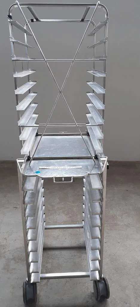 Hordenwagen / Backblechwagen für Wiesheu DIBAS 9+9 Bleche 40x60 (9)