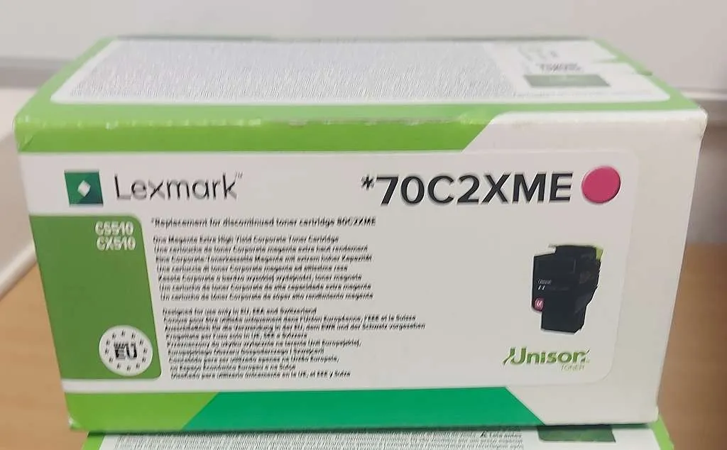 Lexmark Original Toner 70C2XME / 80C2XME magenta ungeöffnet für CS510 / CX510